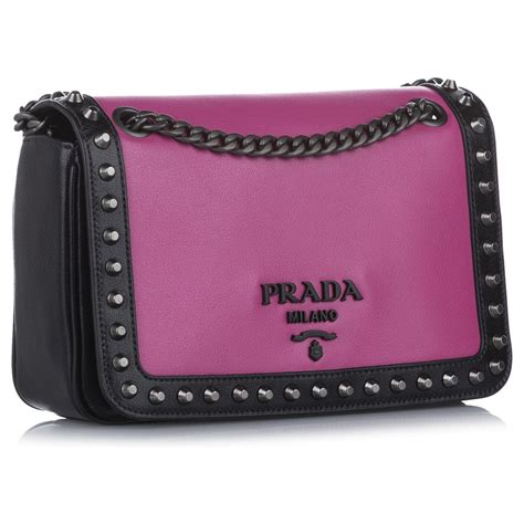 pink fur prada purse|pink Prada purses crossbody.